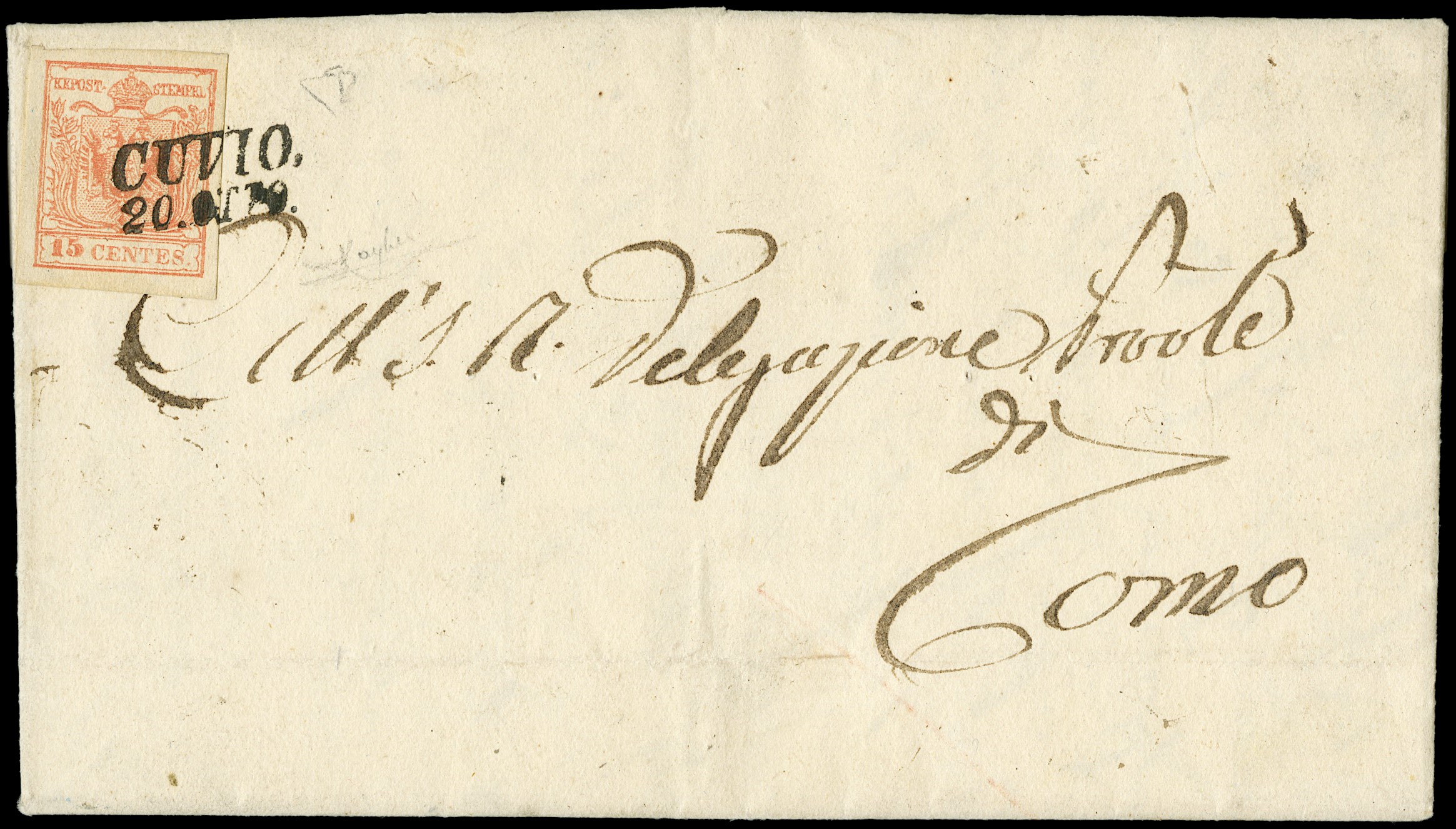 Lot 108 - lombardo veneto Annullamenti - Zanaria Aste s.r.l. 9th Philatelic Auction Lot 108 - lombardo veneto Annullamenti - Zanaria Aste s.r.l. 9th Philatelic Auction