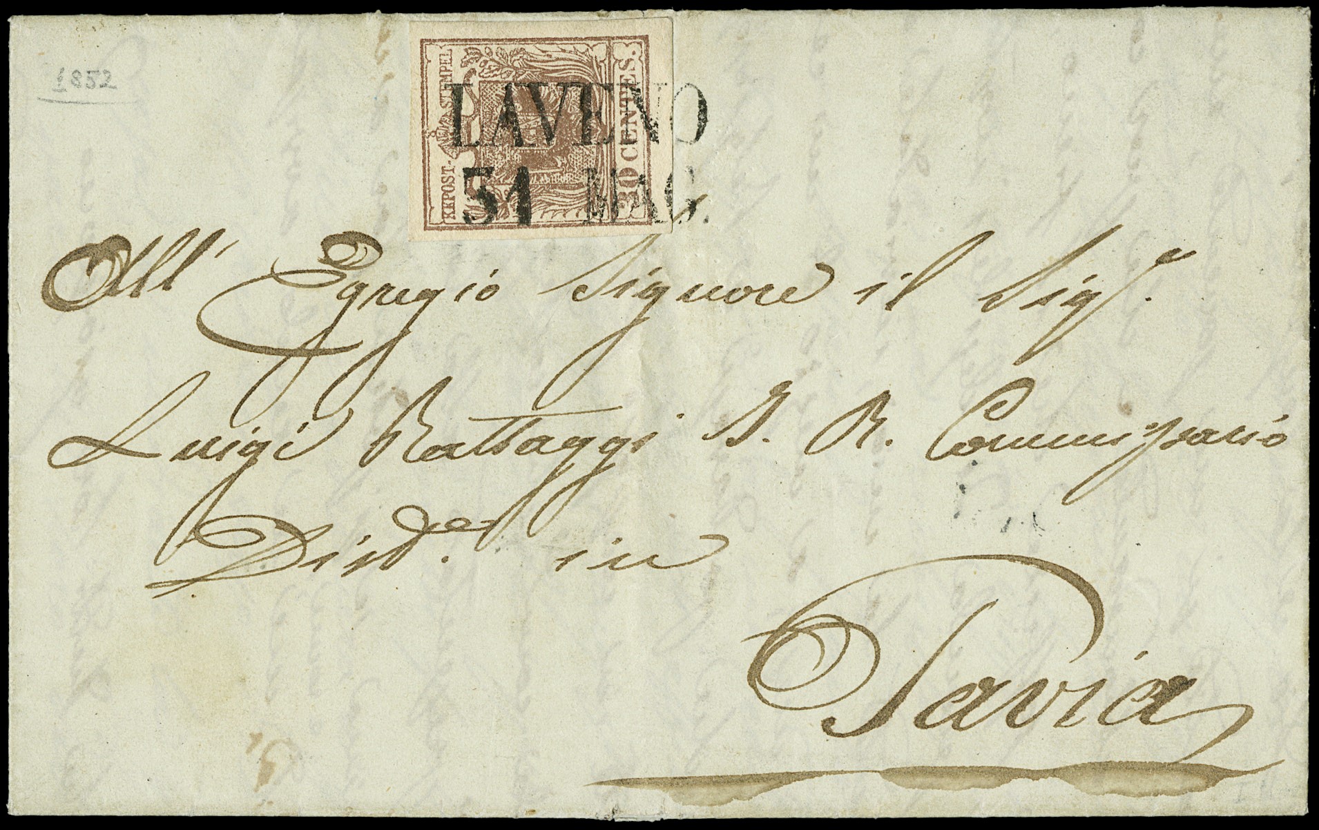 Lot 111 - lombardo veneto Annullamenti - Zanaria Aste s.r.l. 9th Philatelic Auction Lot 111 - lombardo veneto Annullamenti - Zanaria Aste s.r.l. 9th Philatelic Auction