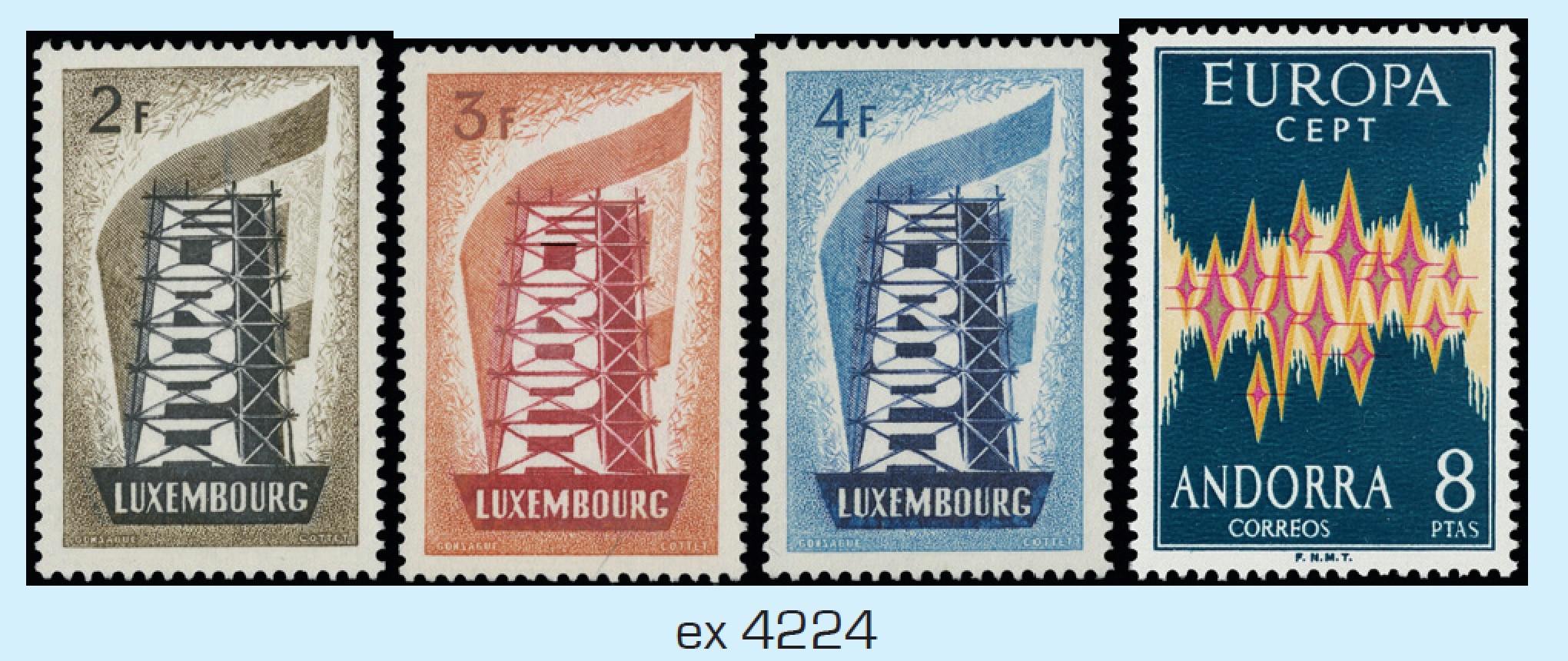 Lot 4224 - europa lotti e collezioni - Zanaria Aste s.r.l. 9th Philatelic Auction Lot 4224 - europa lotti e collezioni - Zanaria Aste s.r.l. 9th Philatelic Auction
