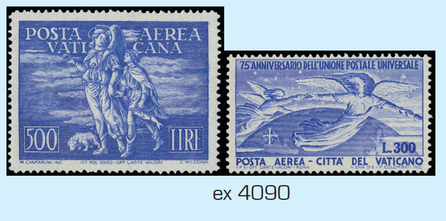 Lot 4090 - vaticano lotti e collezioni -  Zanaria Aste s.r.l. 9th Philatelic Auction