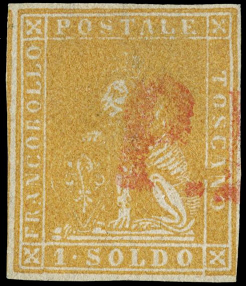 Lot 456 - toscana posta ordinaria - Zanaria Aste s.r.l. 9th Philatelic Auction Lot 456 - toscana posta ordinaria - Zanaria Aste s.r.l. 9th Philatelic Auction