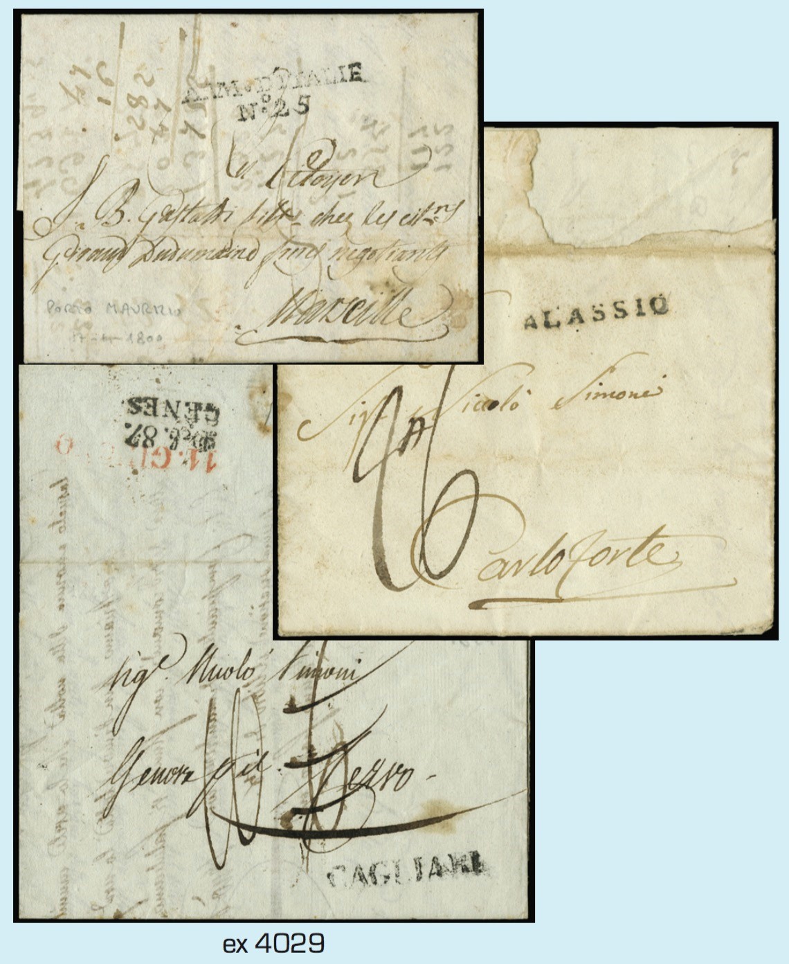 Lot 4029 - sardegna lotti e collezioni -  Zanaria Aste s.r.l. 9th Philatelic Auction
