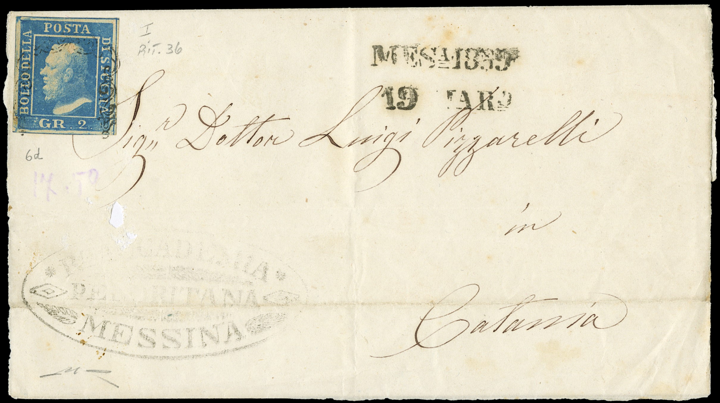 Lot 427 - sicilia posta ordinaria - Zanaria Aste s.r.l. 9th Philatelic Auction Lot 427 - sicilia posta ordinaria - Zanaria Aste s.r.l. 9th Philatelic Auction