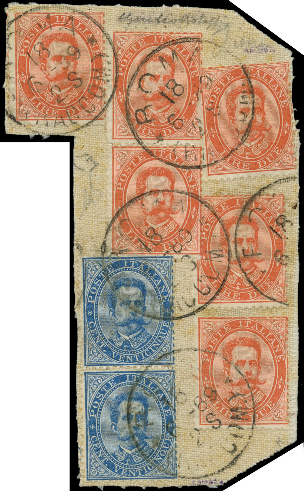 Lot 1088 - ITALIA REGNO posta ordinaria -  Zanaria Aste s.r.l. 9th Philatelic Auction
