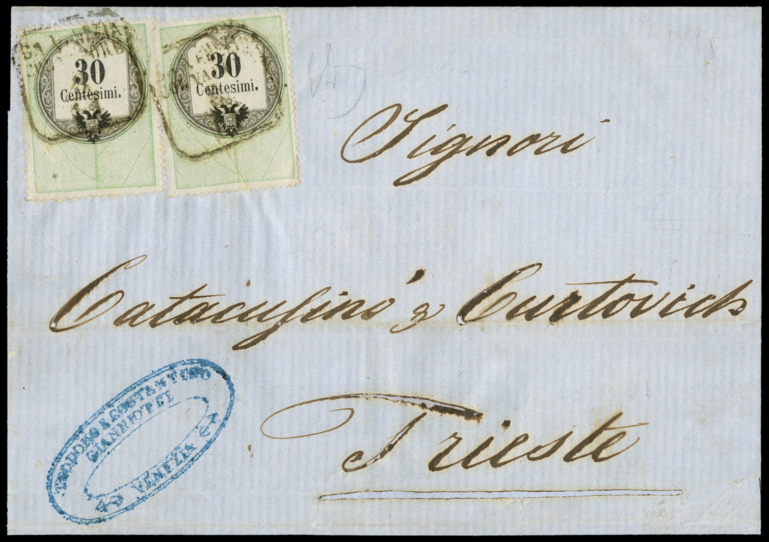 Lot 83 - lombardo veneto Marche da Bollo - Zanaria Aste s.r.l. 9th Philatelic Auction Lot 83 - lombardo veneto Marche da Bollo - Zanaria Aste s.r.l. 9th Philatelic Auction