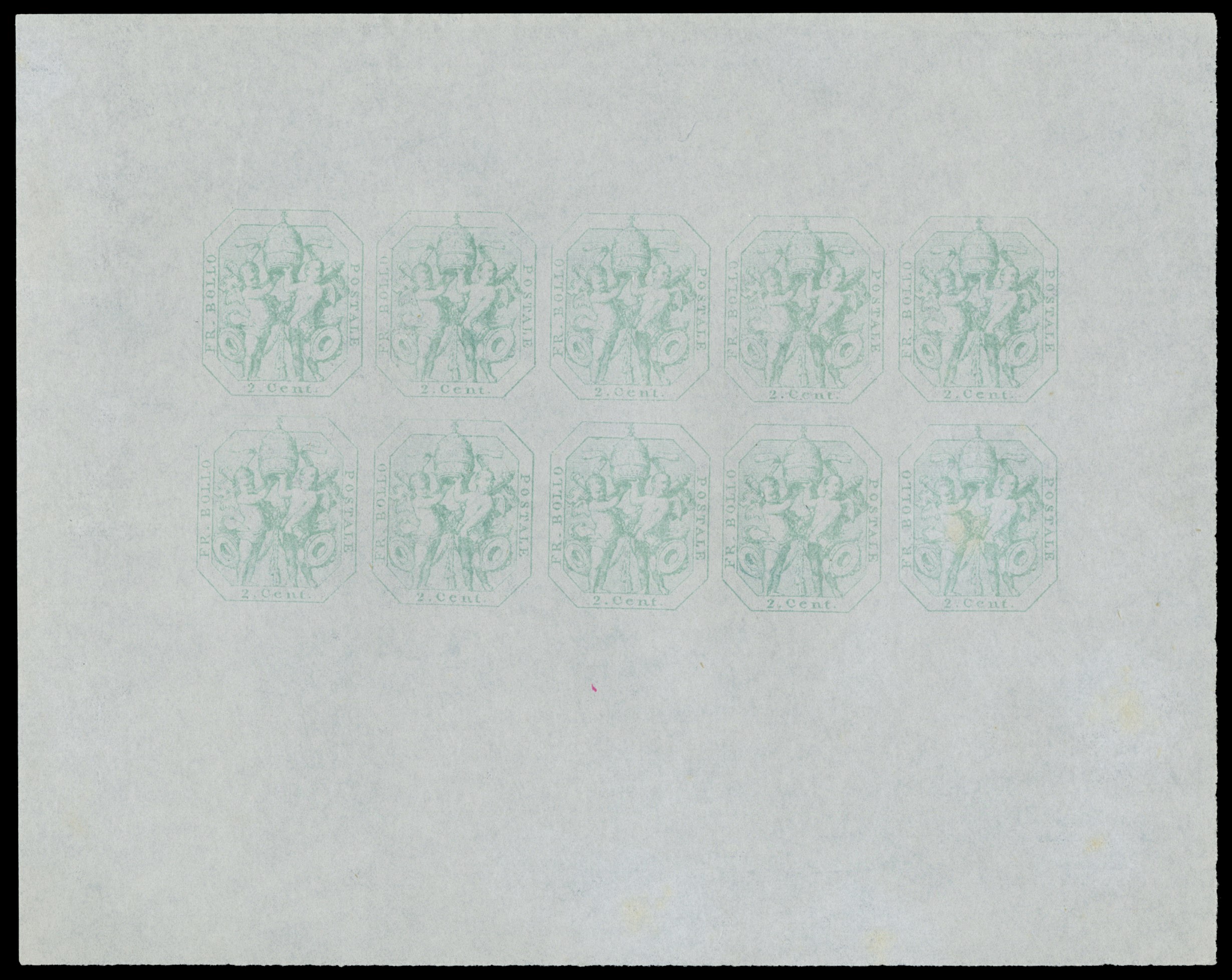 Lot 247 - pontificio Saggi e Prove - Zanaria Aste s.r.l. 9th Philatelic Auction Lot 247 - pontificio Saggi e Prove - Zanaria Aste s.r.l. 9th Philatelic Auction