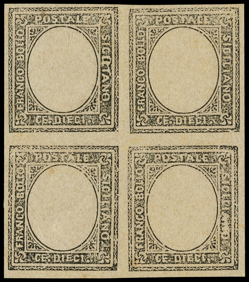 Lot 404 - sicilia Saggi e Prove -  Zanaria Aste s.r.l. 9th Philatelic Auction