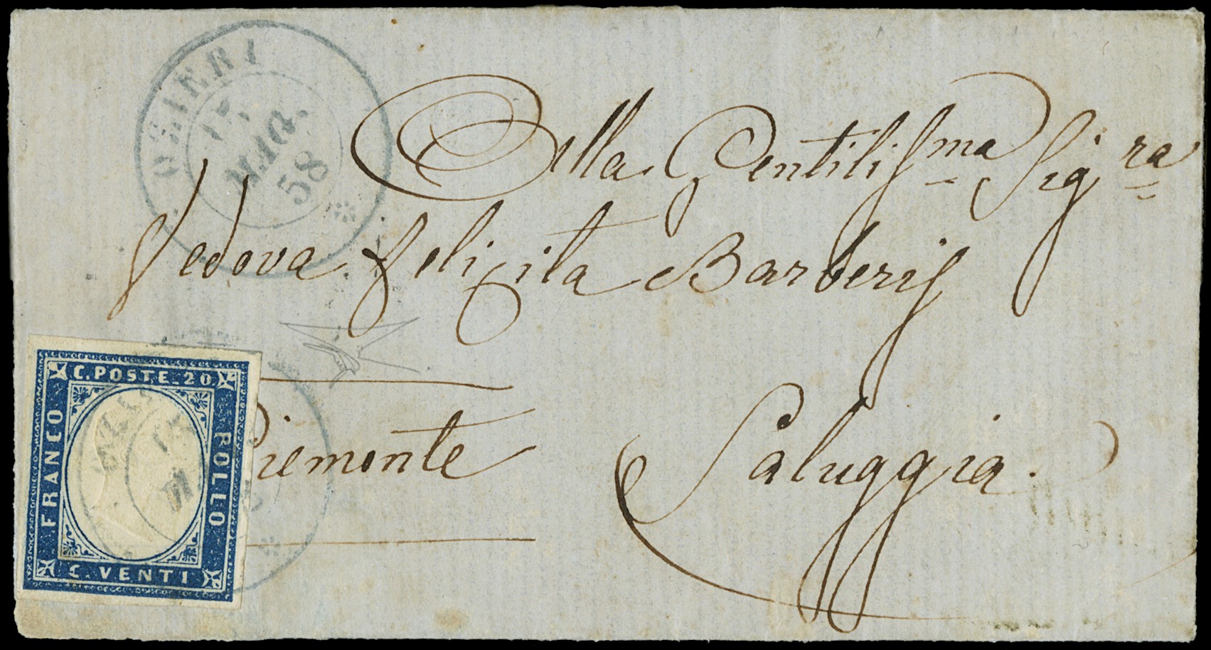 Lot 377 - sardegna Annullamenti - Zanaria Aste s.r.l. 9th Philatelic Auction Lot 377 - sardegna Annullamenti - Zanaria Aste s.r.l. 9th Philatelic Auction