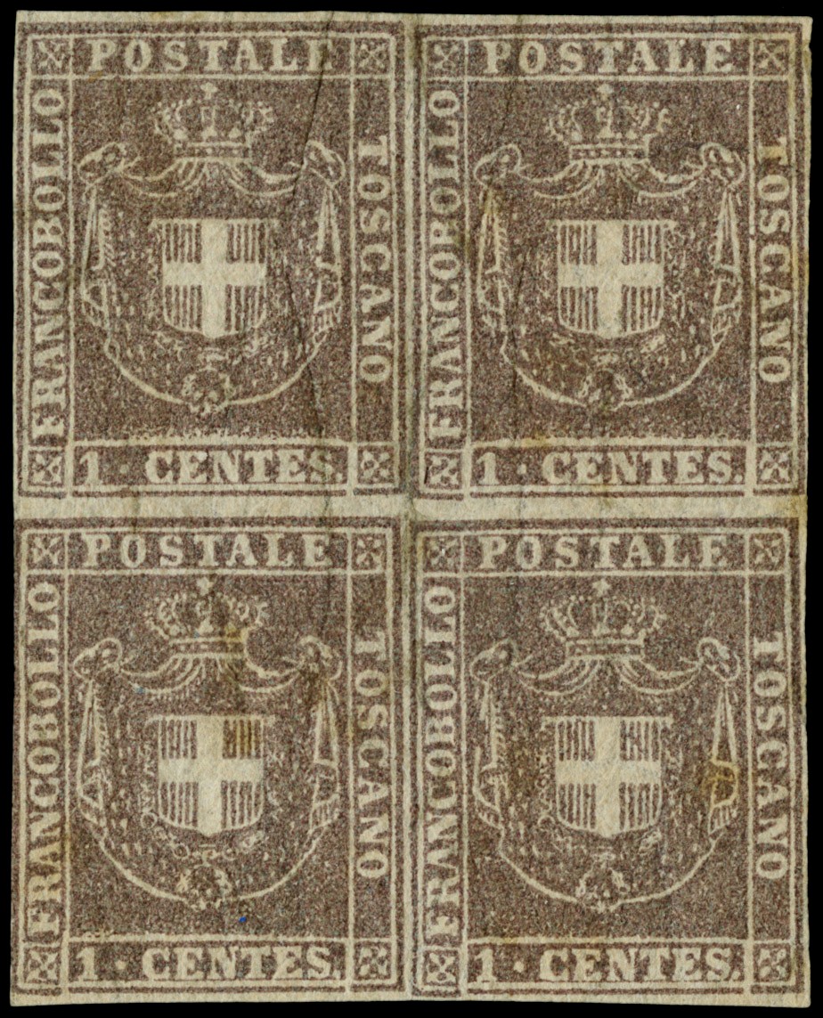 Lot 459 - toscana Governo Provvisorio - Zanaria Aste s.r.l. 9th Philatelic Auction Lot 459 - toscana Governo Provvisorio - Zanaria Aste s.r.l. 9th Philatelic Auction