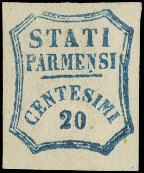 Lot 206 - parma Governo Provvisorio -  Zanaria Aste s.r.l. 9th Philatelic Auction