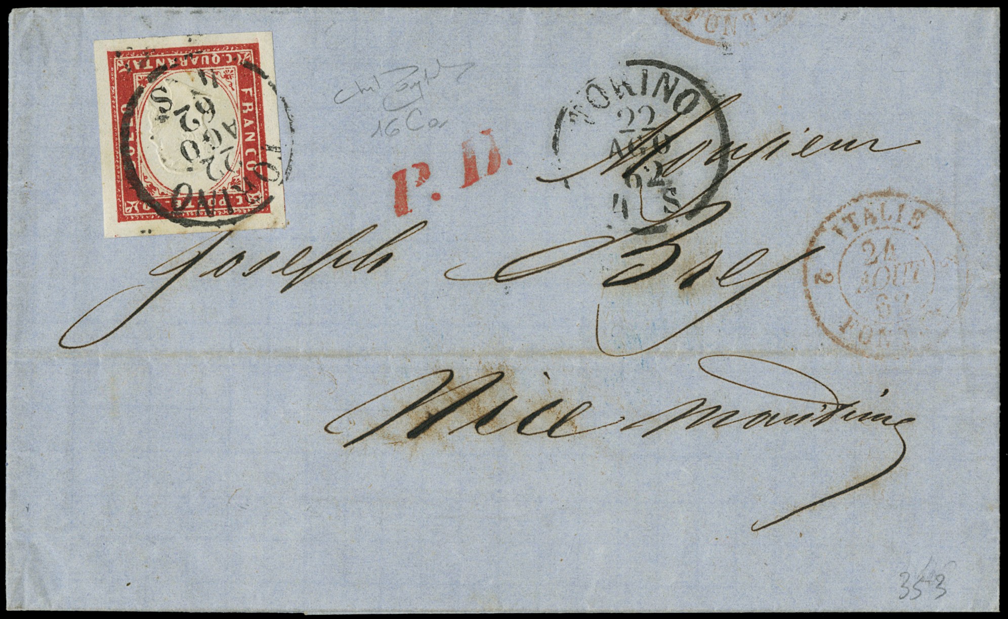 Lot 351 - sardegna posta ordinaria -  Zanaria Aste s.r.l. 9th Philatelic Auction