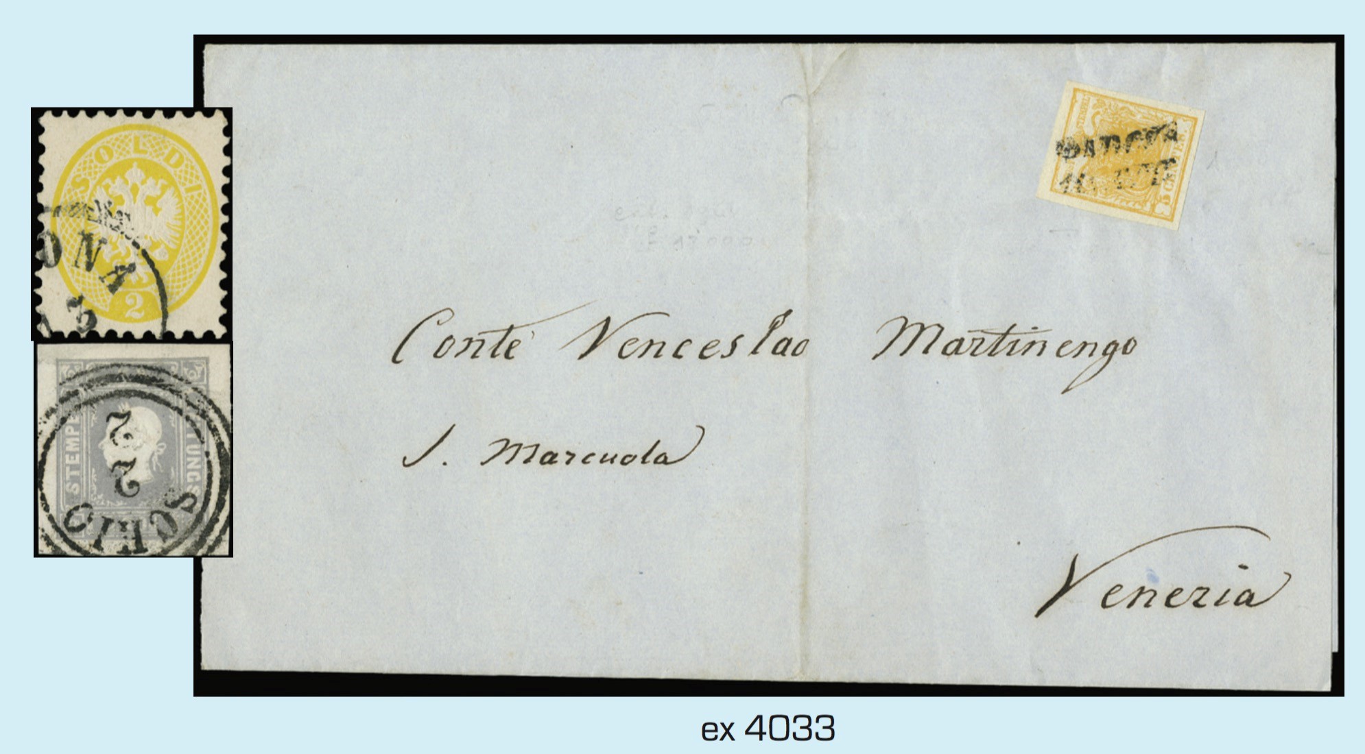 Lot 4033 - ITALIA ANTICHI STATI lotti e collezioni -  Zanaria Aste s.r.l. 9th Philatelic Auction