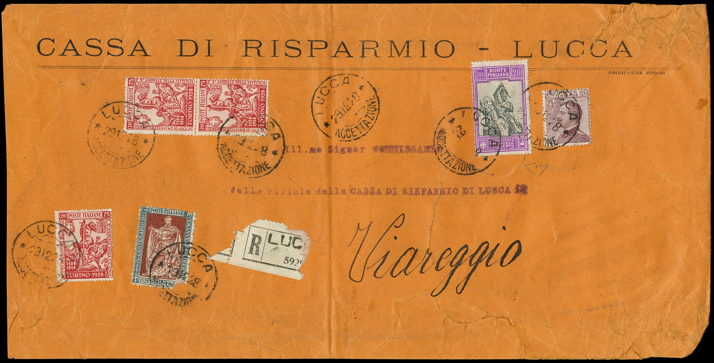 Lot 1136 - ITALIA REGNO posta ordinaria - Zanaria Aste s.r.l. 9th Philatelic Auction Lot 1136 - ITALIA REGNO posta ordinaria - Zanaria Aste s.r.l. 9th Philatelic Auction
