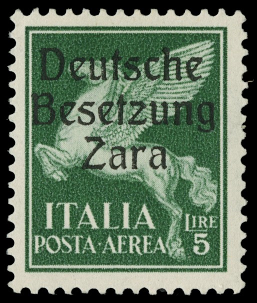 Lot 1318 - OCC TEDESCA ZARA posta aerea - Zanaria Aste s.r.l. 9th Philatelic Auction Lot 1318 - OCC TEDESCA ZARA posta aerea - Zanaria Aste s.r.l. 9th Philatelic Auction