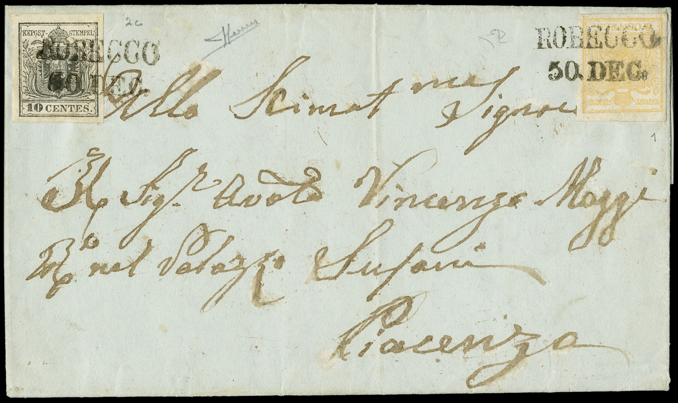 Lot 124 - lombardo veneto Annullamenti - Zanaria Aste s.r.l. 9th Philatelic Auction Lot 124 - lombardo veneto Annullamenti - Zanaria Aste s.r.l. 9th Philatelic Auction
